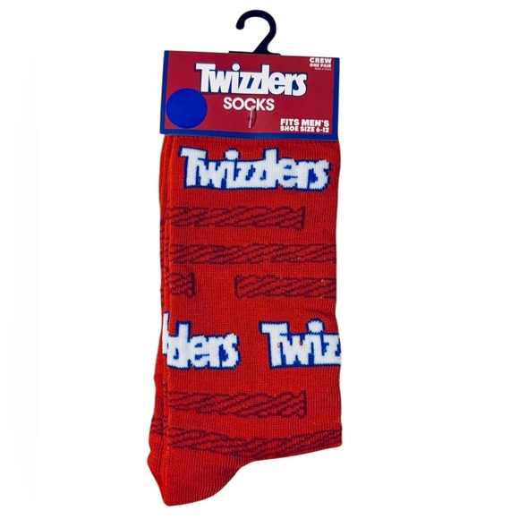 Twizzlers Crew Socks - Picture 1 of 3